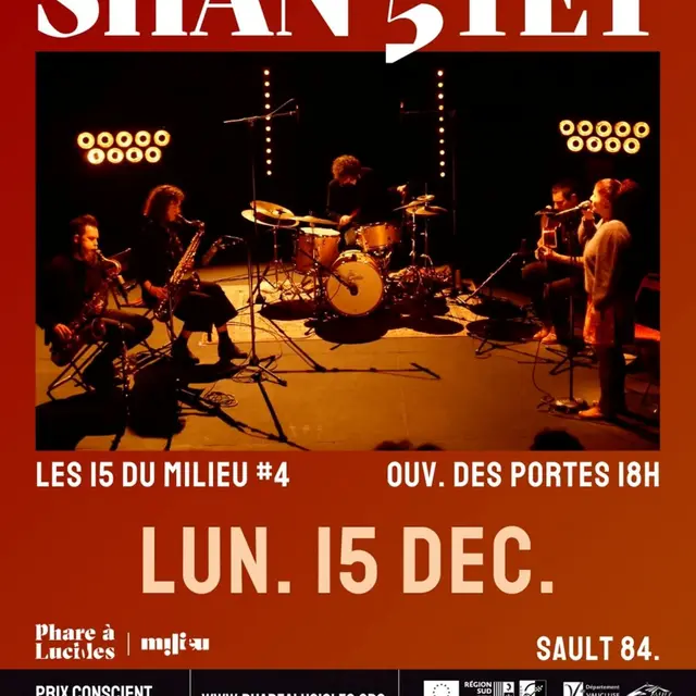 Les spectacles vivants au Milieu : Chan 5tet_Sault