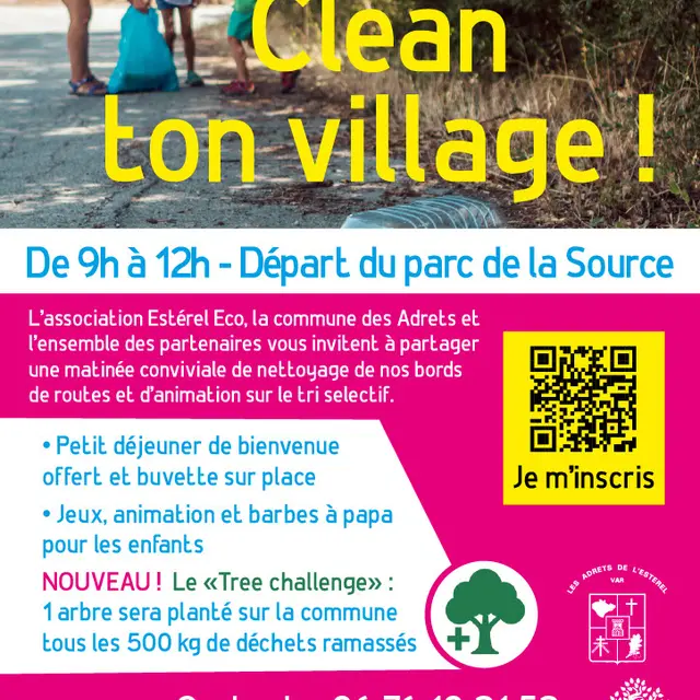Clean ton village!_Les Adrets-de-l'Estérel