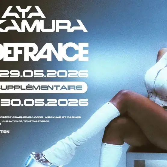 Concert de Aya Nakamura au Stade de France