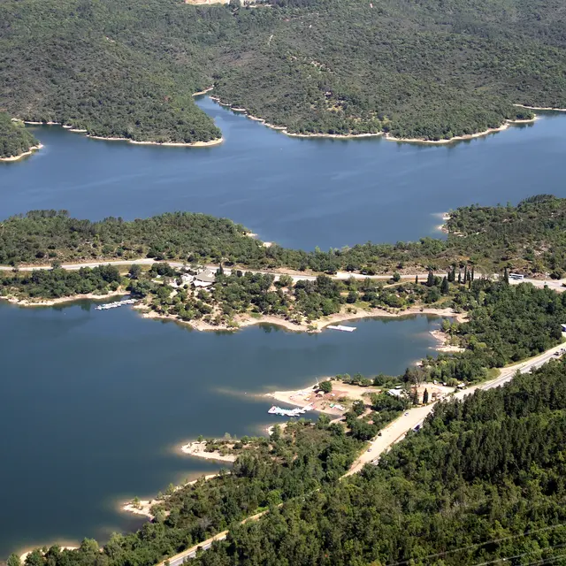 Le lac de St Cassien