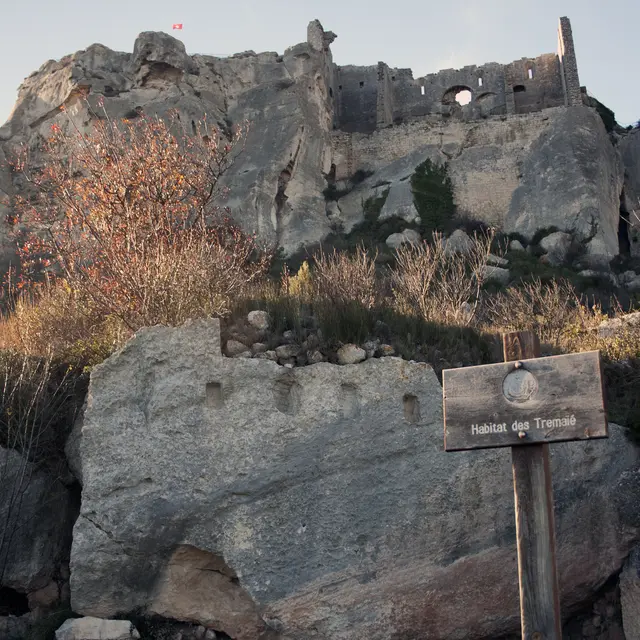 Sentier de randonnée : Chemin des Trémaïe_Les Baux-de-Provence