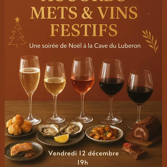 Soirée de Noel à la Cave du Luberon