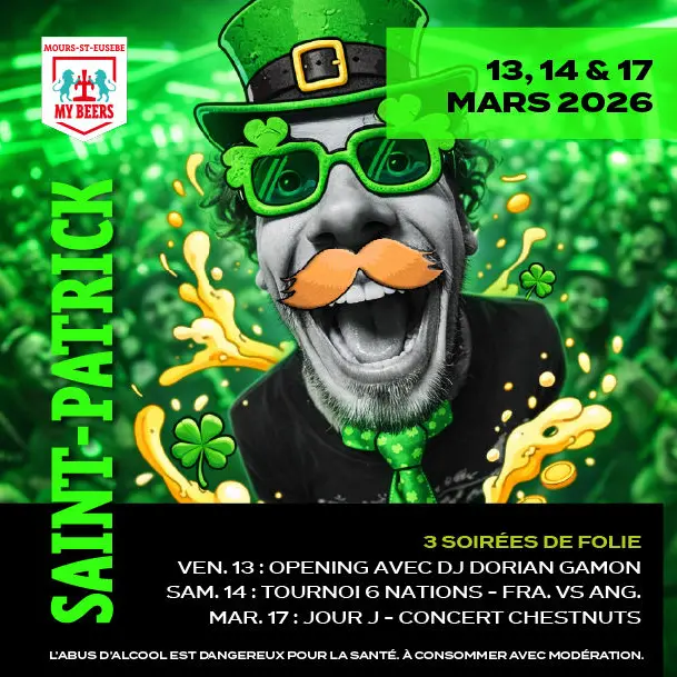 Semaine de la Saint Patrick - My Beers Mours_Mours-Saint-Eusèbe