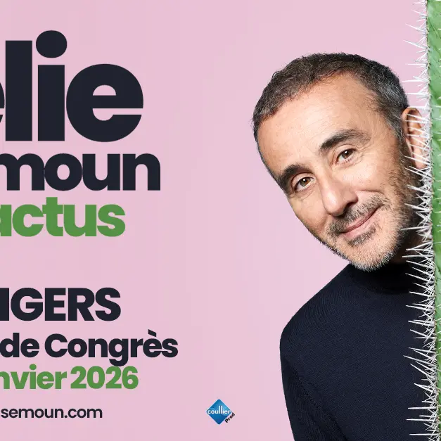 Spectacle : Elie Semoun : Cactus_Angers