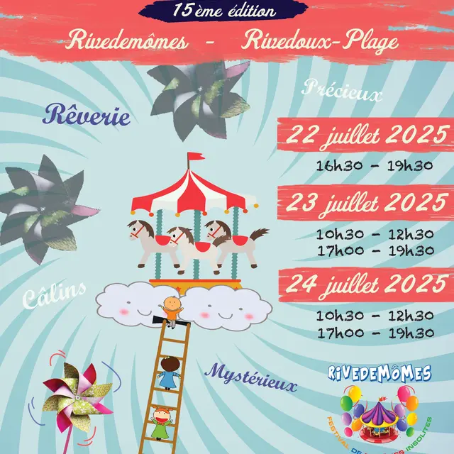 Festival de Manèges  Rive de mômes_Rivedoux-Plage