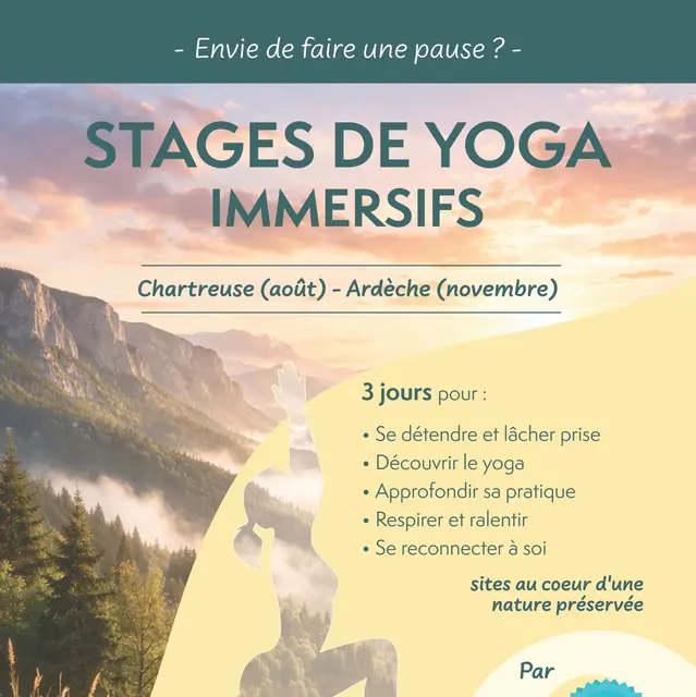 Stage de yoga_Saint-Pierre-d'Entremont
