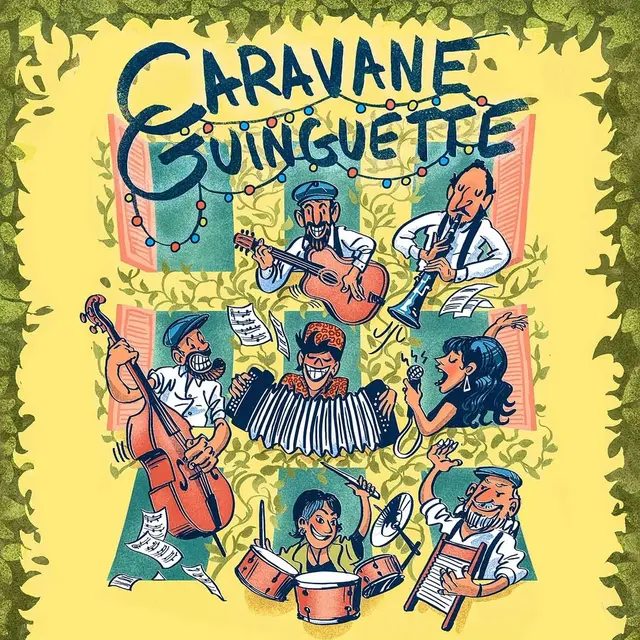 Marché nocturne - Concert Caravane Guinguette_La Chapelle-d'Abondance