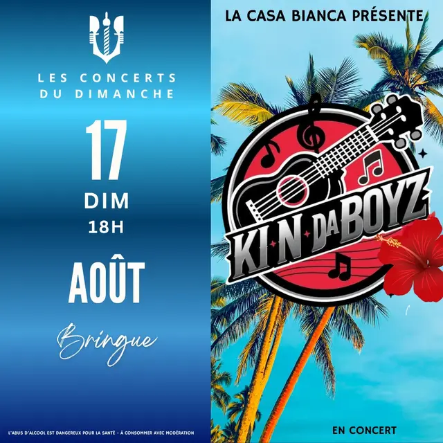 Kin Da Boyz en concert - La Casa Bianca_Punaauia