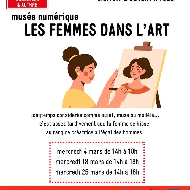 Micro-folie Les femmes dans l'art MARS_Naucelles