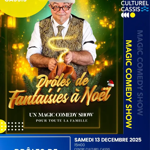 Les Soirées du Centre Culturel - Magic Comedy Show_Cassis