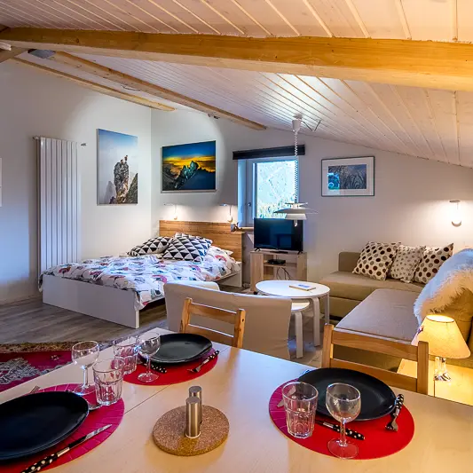 coin salon et cuisine