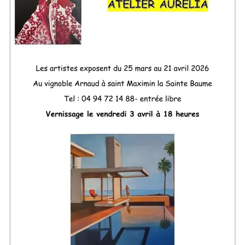 Exposition : Atelier Aurélia - Peintures_Saint-Maximin-la-Sainte-Baume