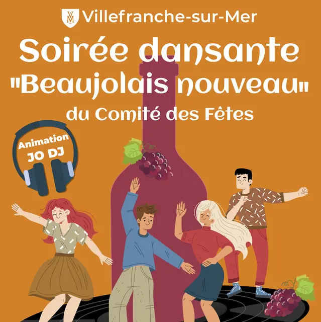 Soirée Dansante du Beaujolais Nouveau_Villefranche-sur-Mer