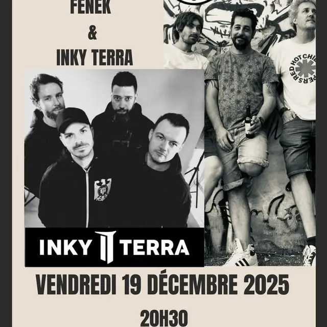 Concert Fenek & Inky Terra_L'Isle-sur-la-Sorgue