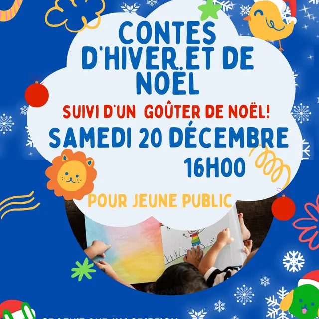 Contes et goûter de Noël_L'Argentière-la-Bessée
