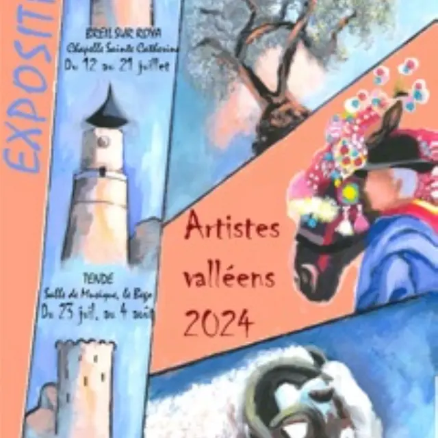 Affiche Artistes Valléens 2024