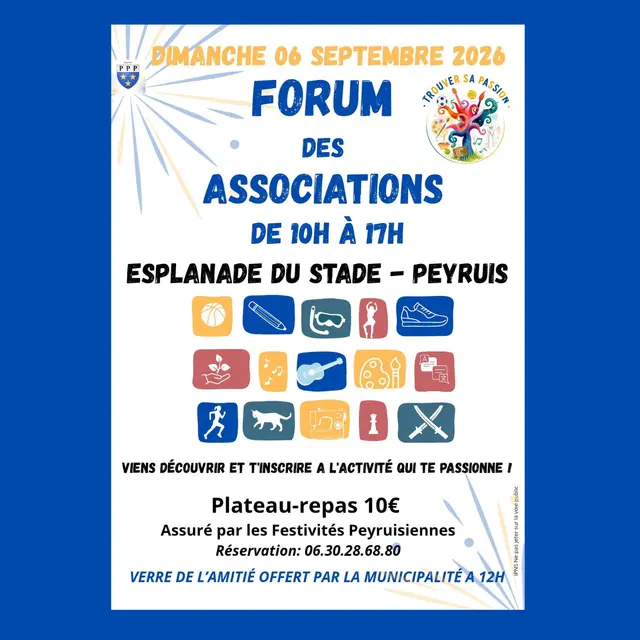 Forum des associations à Peyruis