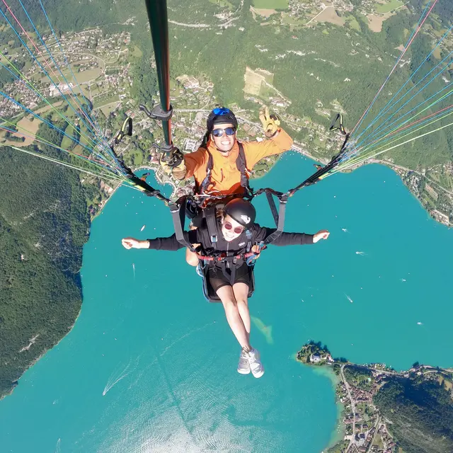 Vol sensation k2 parapente