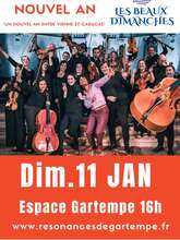 "Un Nouvel An entre Vienne et Caracas" concert dans le cadre des Beaux Dimanches de la Ville de Montmorillon