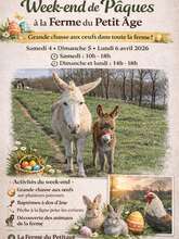 Pâques à la ferme du petit âge