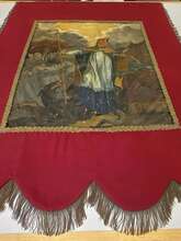 Présentation "Bannières de procession de l’église Saint-Hilaire : histoire d’une restauration"
