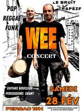 Wee en concert pop raggae funk
