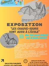 EXPOSITION LES CHAUVE SOURIS VONT AUSSI A L'ECOLE