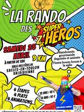 Rando Gourmande Déguisée Super Z'héros