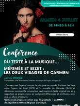 Conférence du texte à la musique, Mérimée et Bizet : les deux visages de Carmen