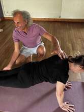 Yoga et aquarelle nature