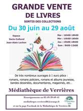 Grande vente de livres d'occasion sortis des collections