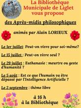 Après- midis philosophiques