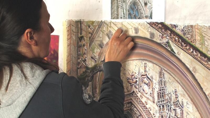 visite_artistique_Josselin_pastel_DestinationBrocéliande