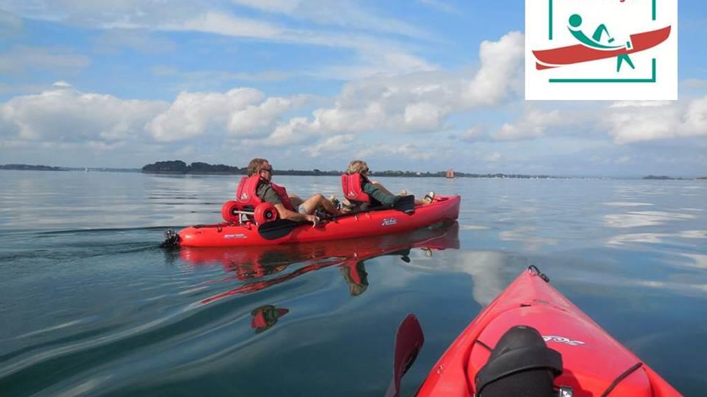 Feet-Kayak-Mer-Sarzeau-Golfe-du-Morbihan-Bretagne sud