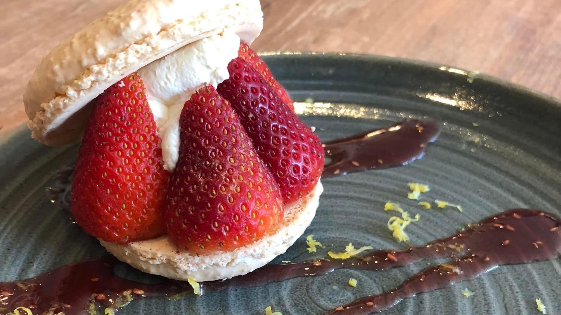 Restaurant L'Ardoise, Gisors - macaron