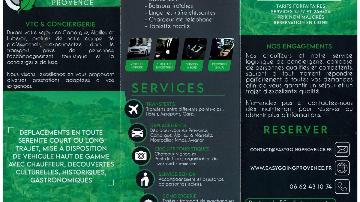 Chauffeur privé Easy Going Provence