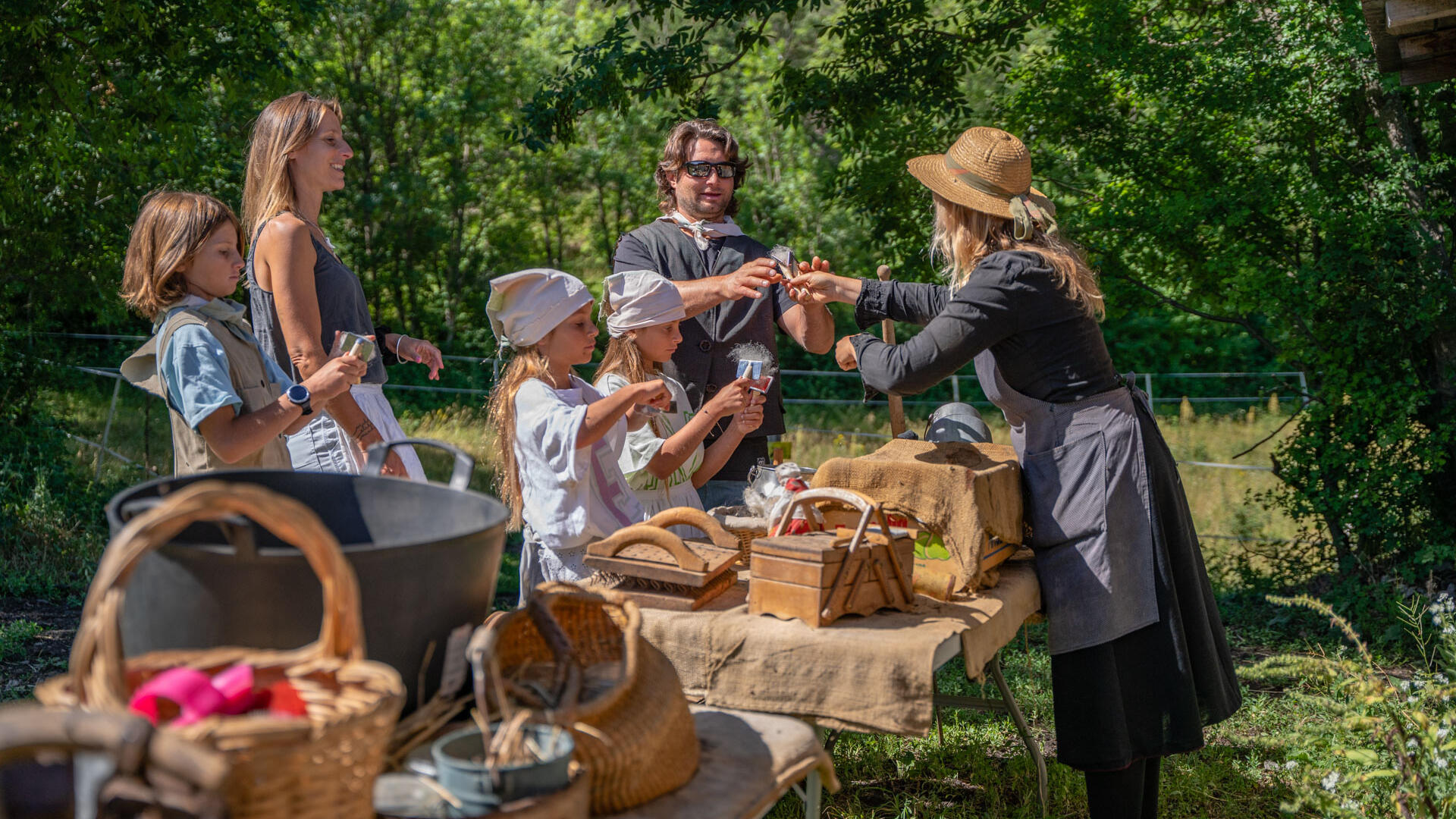La petite ferme des Regains, l'art ancestral