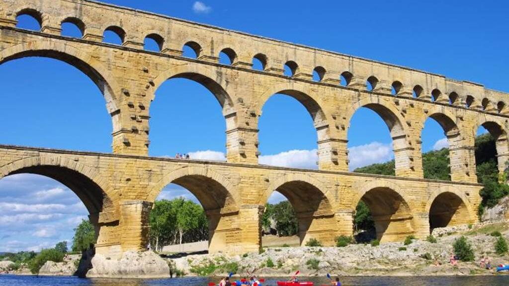 Canoë Le Tourbillon Pont du Gard