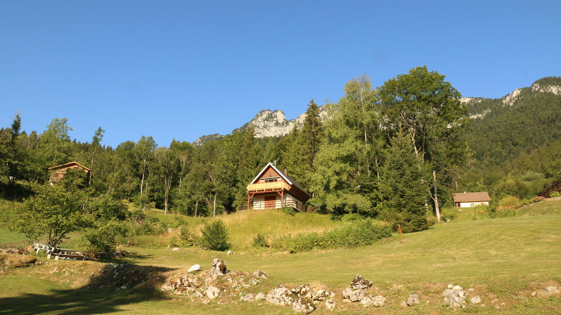 Le chalet et son environnement