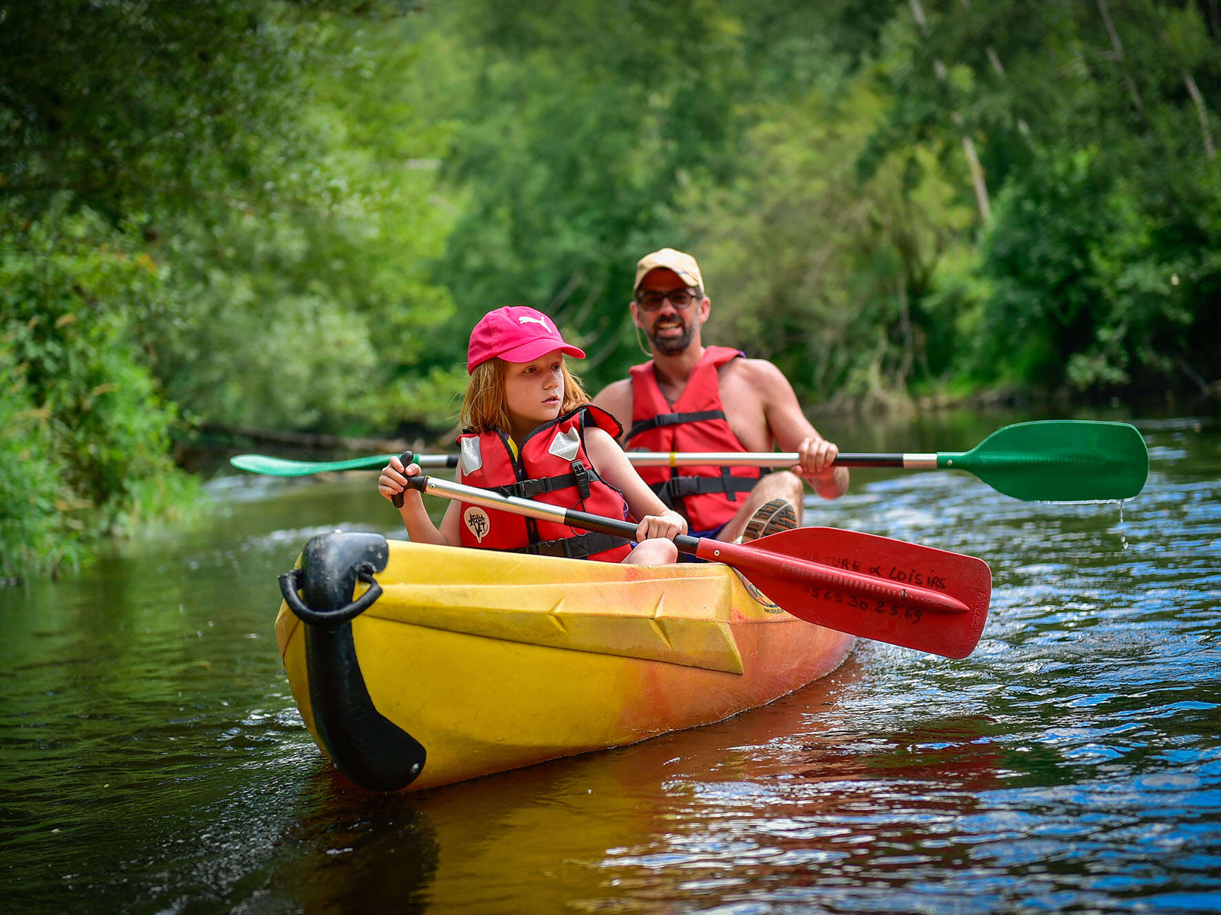 Canoë Kayak dans le Lot