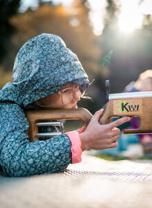 Hiver 2025/2026 - Bougez dans le Pilat - Biathlon Laser (à partir de 10 ans) - Le Bessat