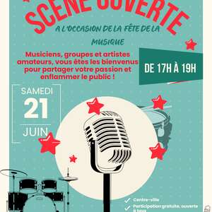 Scène ouverte - fête de la musique