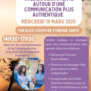 Atelier découverte autour d'une communication plus authentique