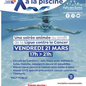 Mars Bleu à la piscine