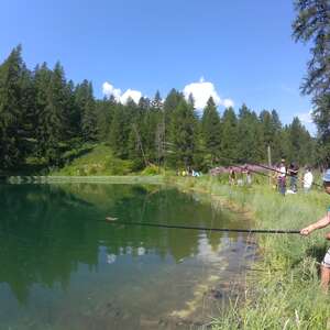 Concours de pêche lac des Hermes