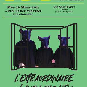 "L'Extraordinaire n'aura pas lieu " par la traversée du théâtre du Briançonnais