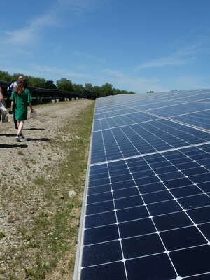 Découverte de la centrale solaire La Petite Vicomté Découverte de la centrale solaire La Petite Vicomté