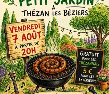 GRILLADE AU PETIT JARDIN