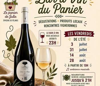 SOIRÉES BAR À VIN DU PANIER