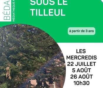 LECTURES SOUS LE TILLEUL